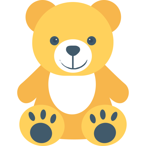Teddy bear  free icon