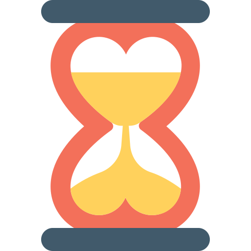 reloj de arena icono gratis