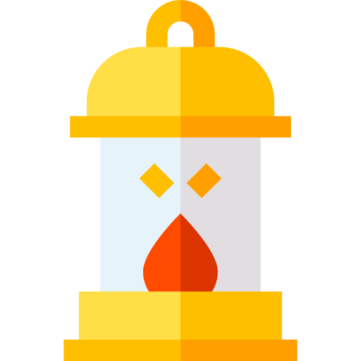 Lantern Basic Straight Flat icon