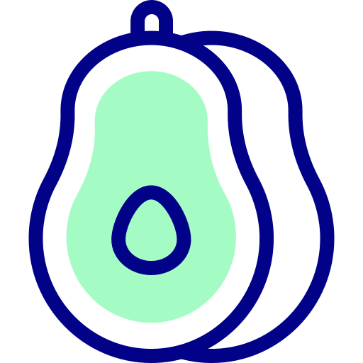 Avocado free icon