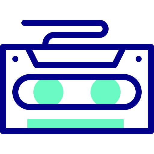 cassette Icône gratuit