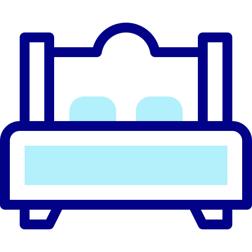 Bed - free icon