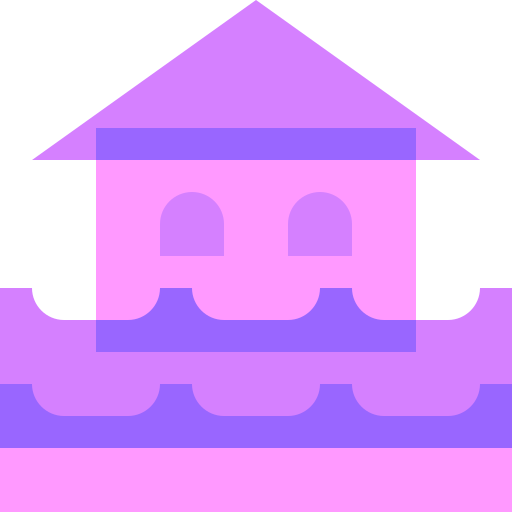 Flood free icon Flood free icon