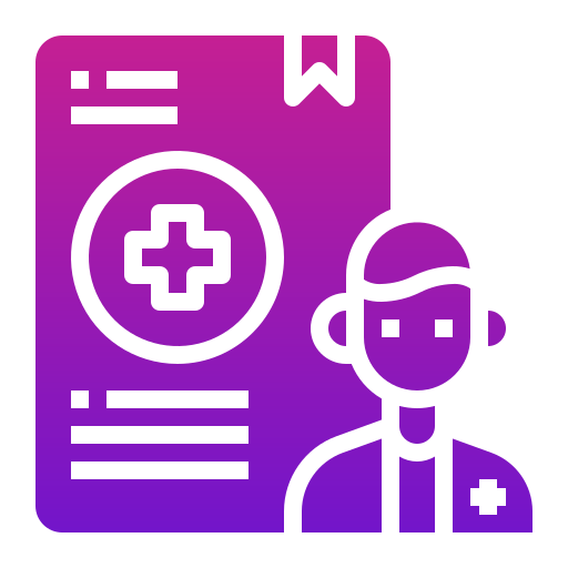 historial médico icono gratis