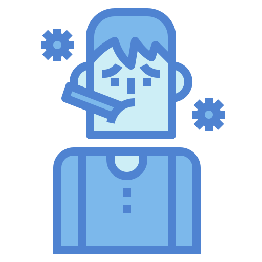 Flu Generic Blue Icon