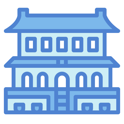 ciudad prohibida icono gratis