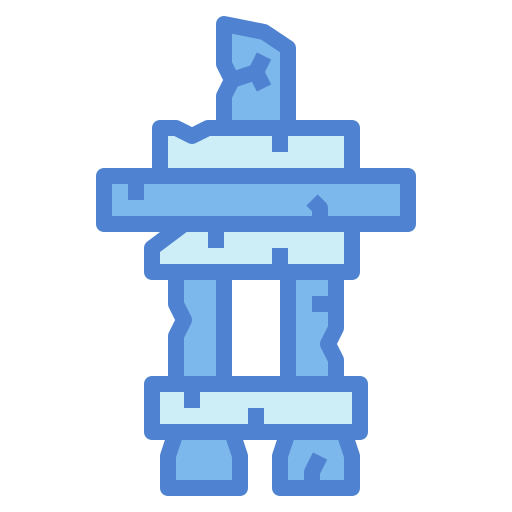 inukshuk icono gratis