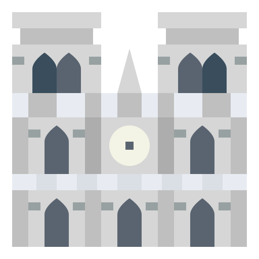 notre dame de montreal icono gratis