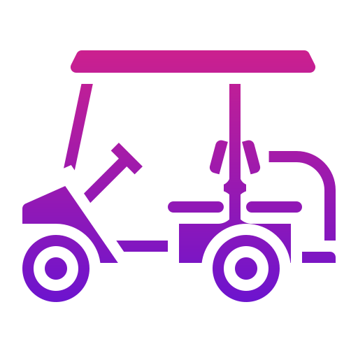 carro de golf icono gratis
