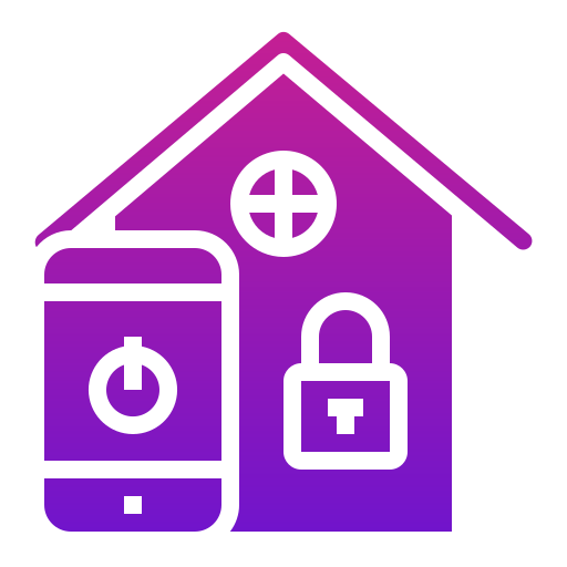 casa inteligente icono gratis