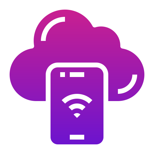 computación en la nube icono gratis