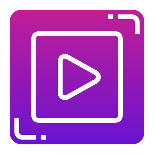 Video Player Generic Flat Gradient Icon