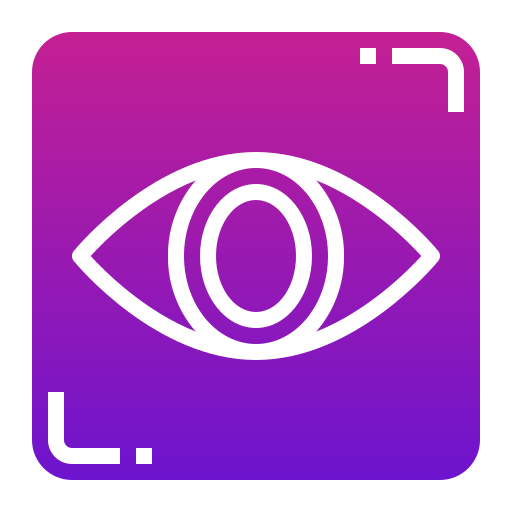 Vision Generic Flat Gradient icon