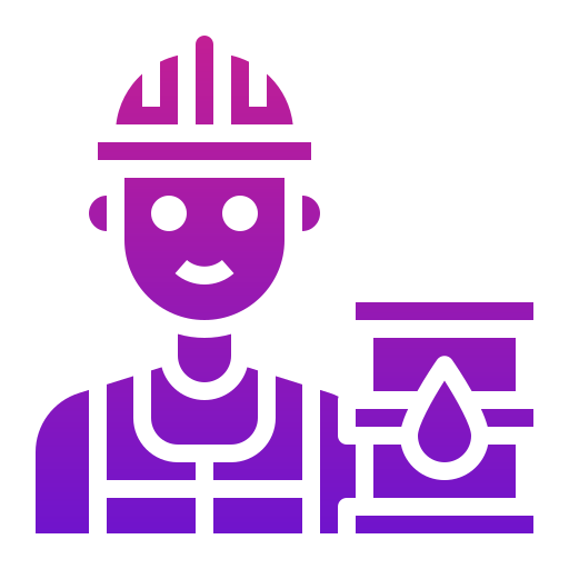 Worker Generic Flat Gradient icon