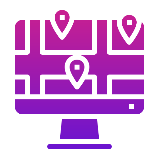 mapa icono gratis