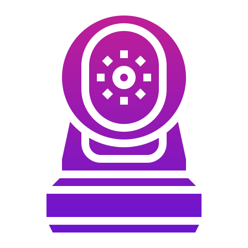 cámara de vigilancia icono gratis
