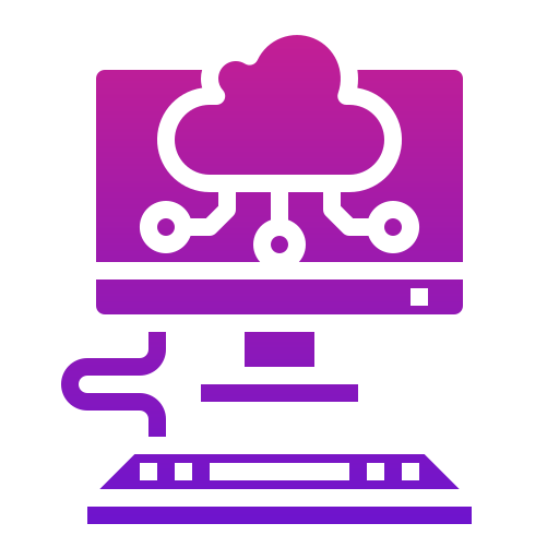 computación en la nube icono gratis