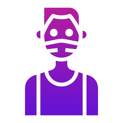 Man Generic Flat Gradient icon