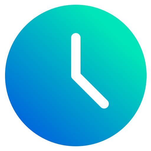 Clock Generic Flat Gradient icon