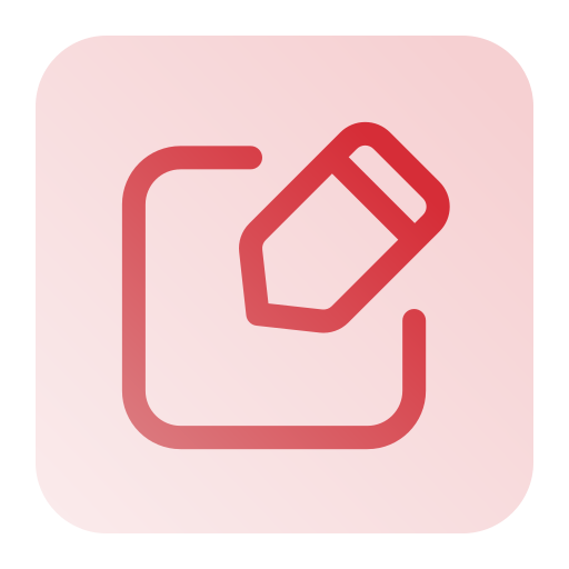 Edit Generic Flat Gradient Icon