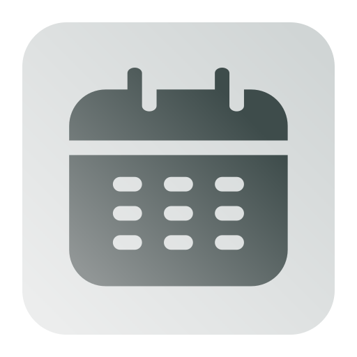 Calendar Generic Flat Gradient icon