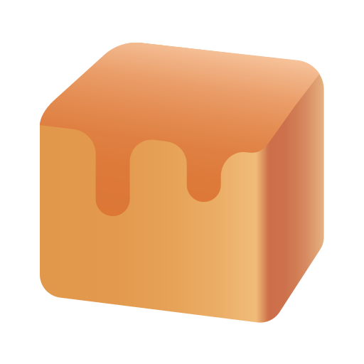 Caramel Generic Flat Gradient icon