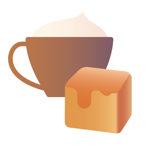 Caramel Generic Flat Gradient icon