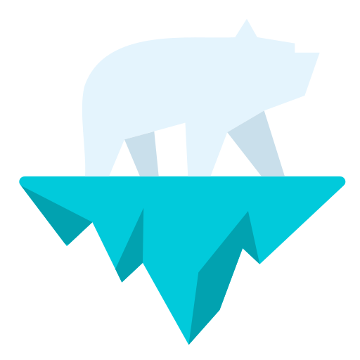 oso polar icono gratis