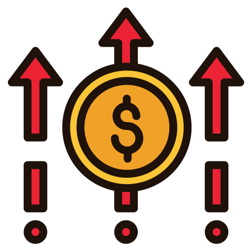 ingresos icono gratis