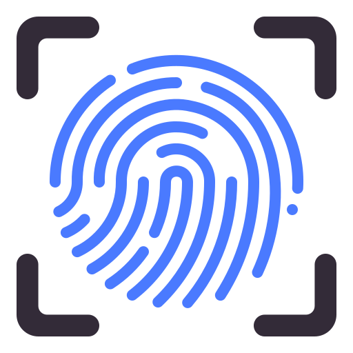 Fingerprint Generic Flat icon