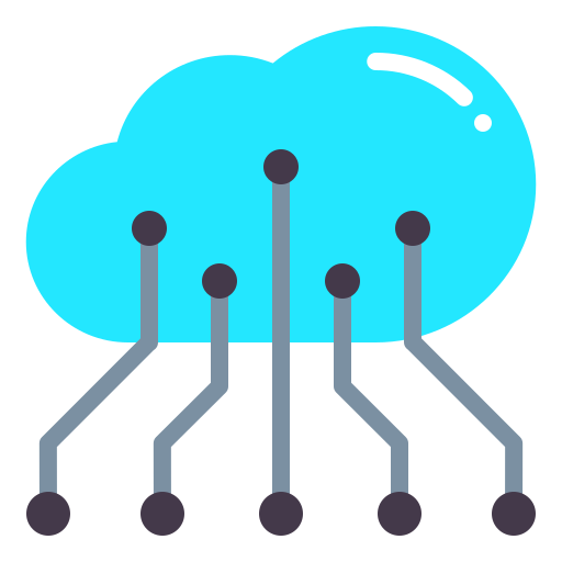 Cloud data Generic Flat icon