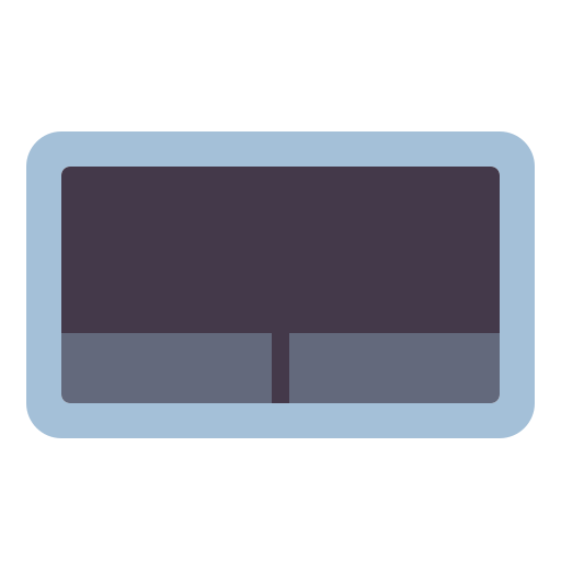 Touchpad Generic Flat icon