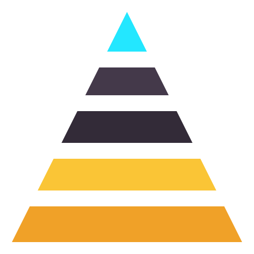 Pyramid - Free business icons