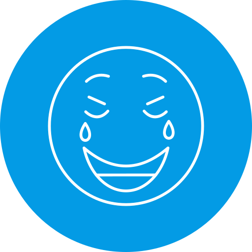 reír icono gratis