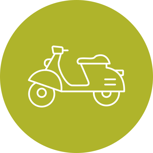 Scooter Generic Circular icon