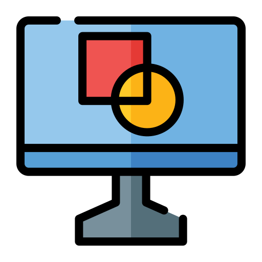 Computer graphic Generic Outline Color icon