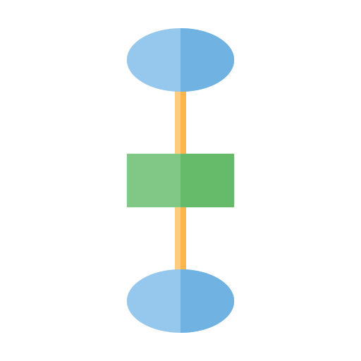 diagrama de flujo icono gratis