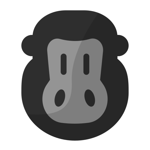 Gorilla - free icon