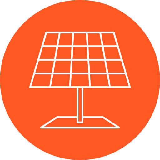 panel solar icono gratis