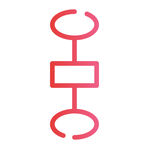 diagrama de flujo icono gratis
