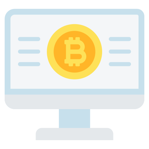 minería bitcoin icono gratis