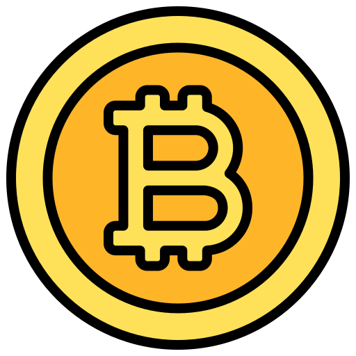 Bitcoin Generic Outline Color icon