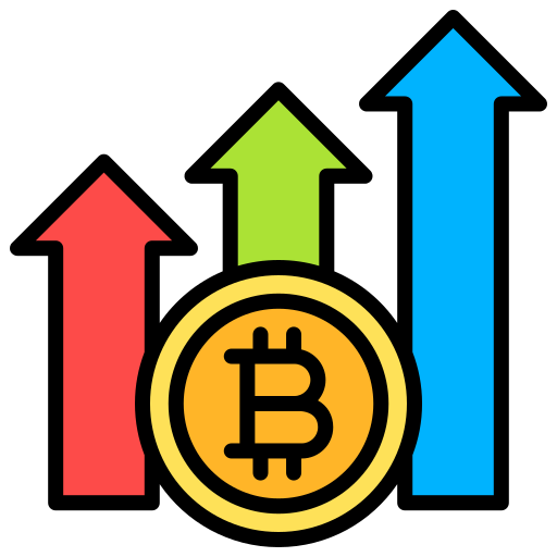 bitcoin arriba icono gratis