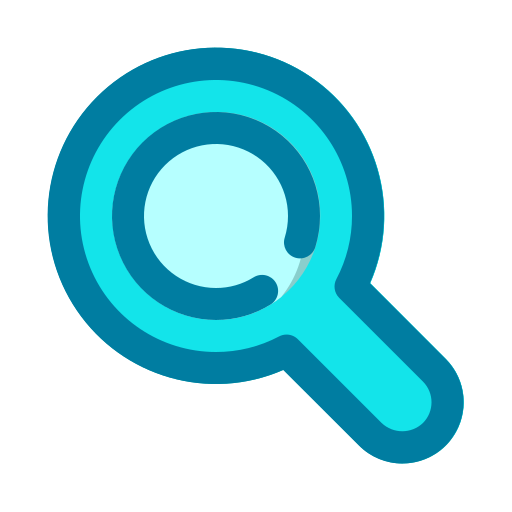 Search Generic Blue Icon