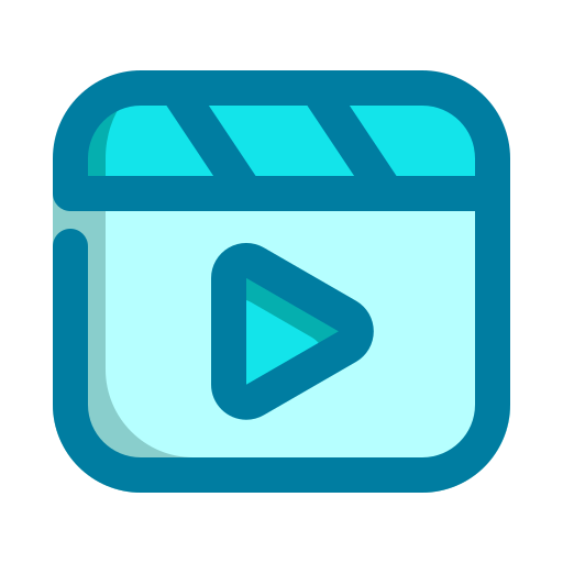 Video Generic Blue icon