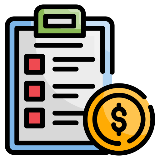 Financial Report Generic Outline Color Icon