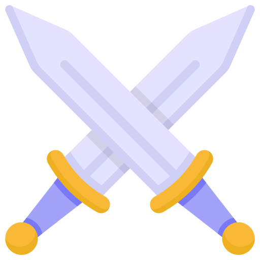 Swords Generic Flat icon