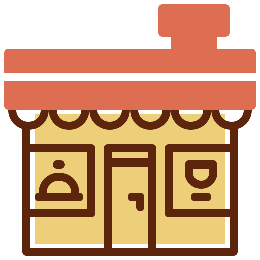 식당 무료 아이콘