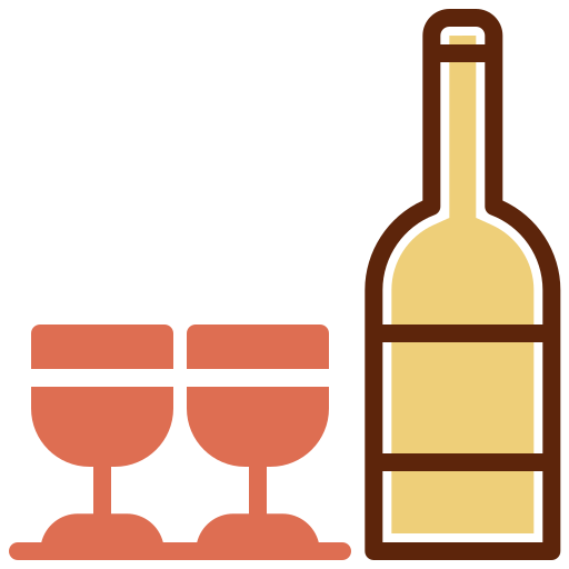 vino icono gratis