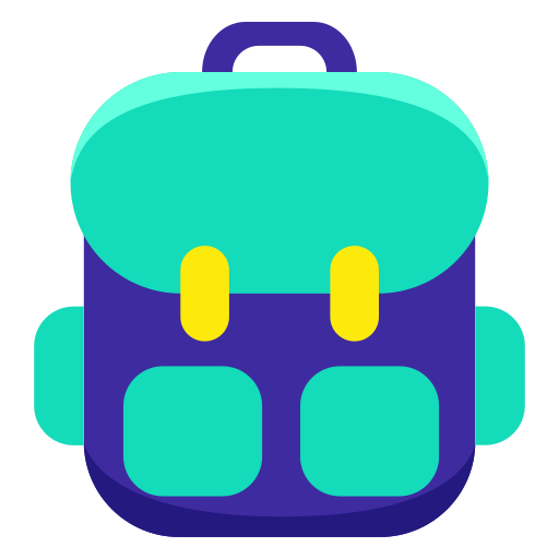 Travel bag Generic Flat icon